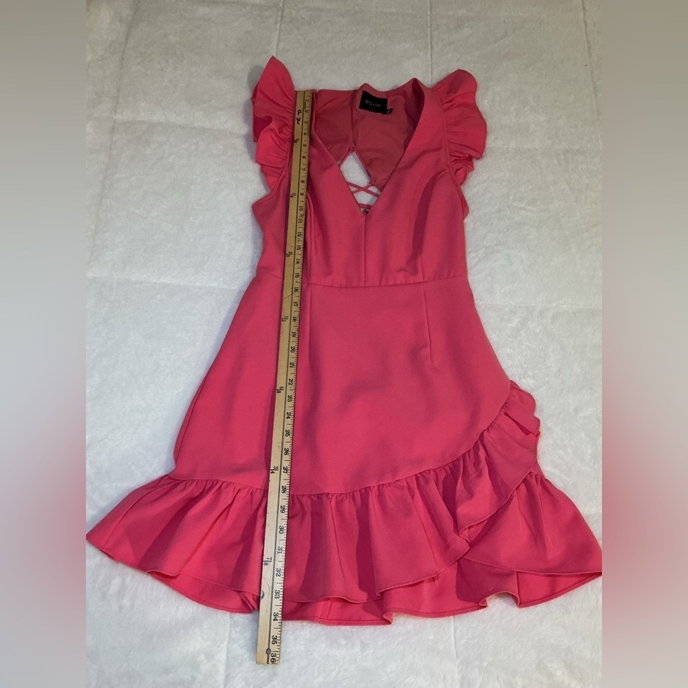 DO+BE Pink Ruffle Dress - Picture 8 of 8